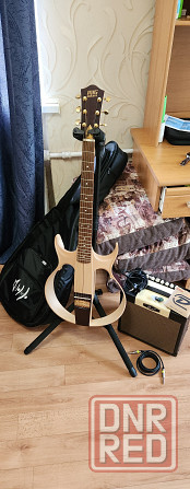 Сайлент-гитара MIG Guitars SG1SAM23 + комбоусилитель Cort 15Вт CM15R + полный комлект Донецк - изображение 1