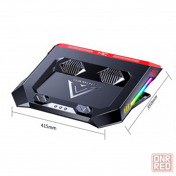 Охлаждающая подставка для ноутбука с RGB-подсветкой Донецк - изображение 8