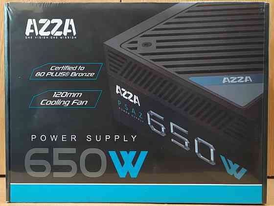 Блок питания AZZA PSAZ-650 650W 80 Plus Bronze (PSAZ-650) Донецк