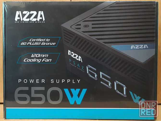 Блок питания AZZA PSAZ-650 650W 80 Plus Bronze (PSAZ-650) Донецк - изображение 1