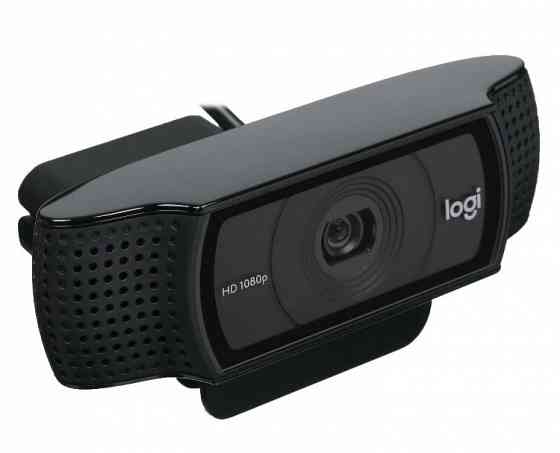 Logitech Web-камера с микрофоном Logitech C920 HD Pro, черный Донецк