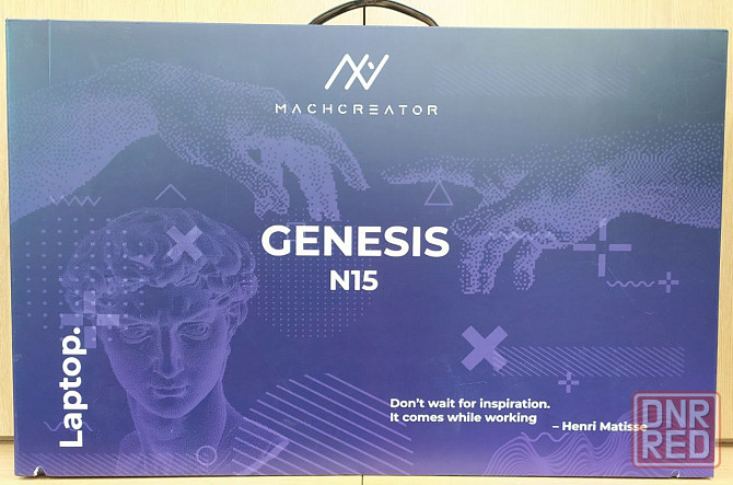 Ноутбук Machcreator Genesis N15 JB0C1G001RU 15.6" FHD IPS, Intel Core i5-12450H 16Gb RAM 512 Gb SSD Донецк - изображение 1