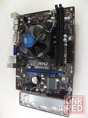 Материнская плата MSI LGA1150 H81 H81M-P33 Донецк - изображение 1