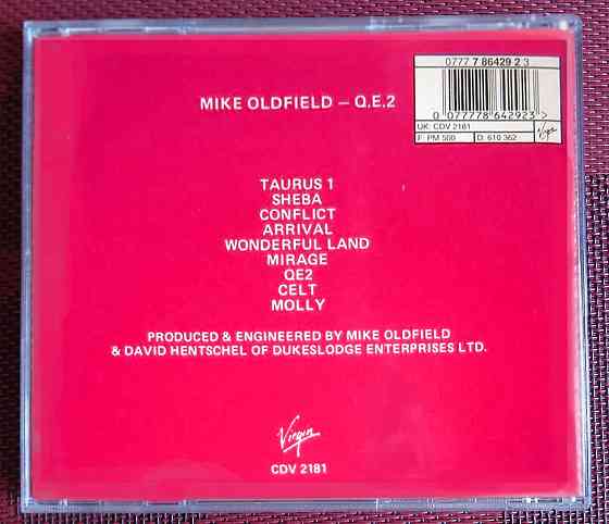 Фирменный CD: Mike Oldfield (1980) QE2 Макеевка