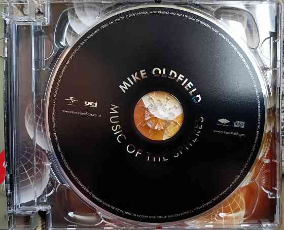 Фирменный CD: Mike Oldfield (2008) Music Of The Spheres Макеевка