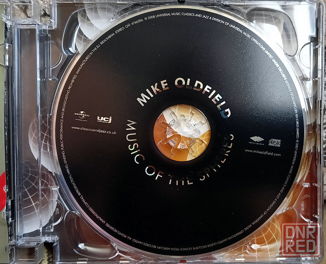Фирменный CD: Mike Oldfield (2008) Music Of The Spheres Макеевка - изображение 3