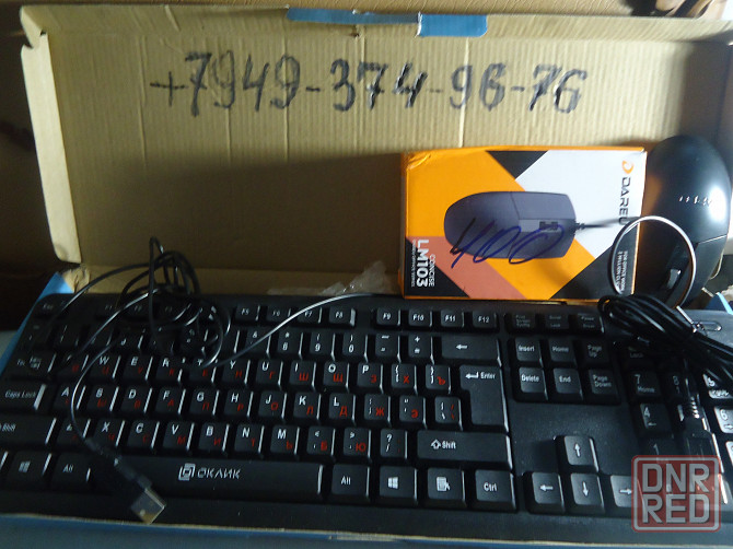 Клавиатура USB с мышкой и наушник без проводной новые цена за все три 2000 р Донецк - изображение 6