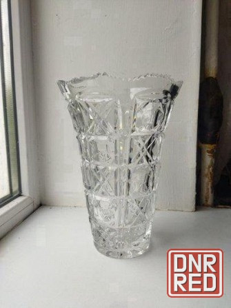 Большая хрустальная ваза ссср Донецк - изображение 2