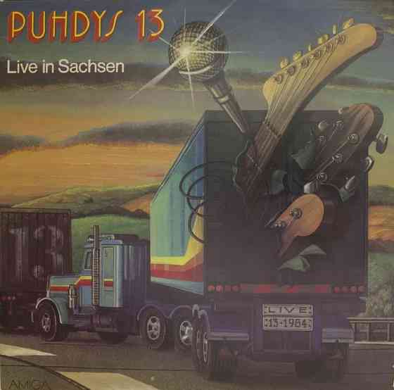 Виниловая пластинка 2 LP "Puhdys 13"- "Live in Sachsen" Донецк