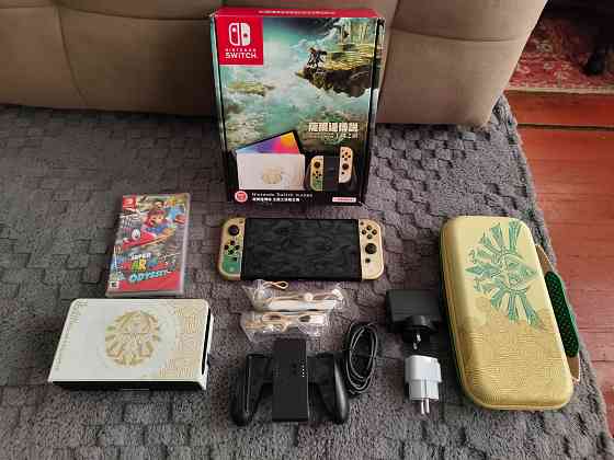 Nintendo Switch Oled Zelda edition в идеале Донецк