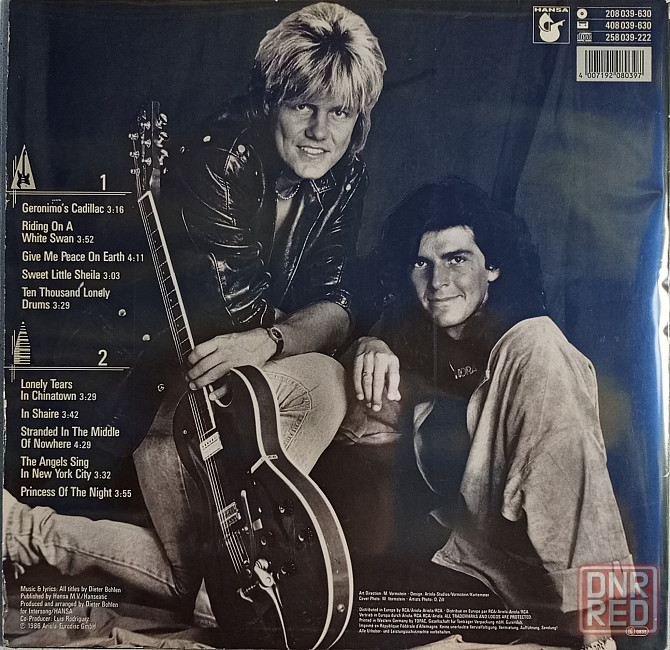 Виниловая пластинка LP "Modern Talking"-"In the Middle of Nowhere" Донецк - изображение 2