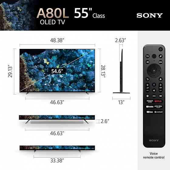 Телевизор Sony 55A80L Донецк