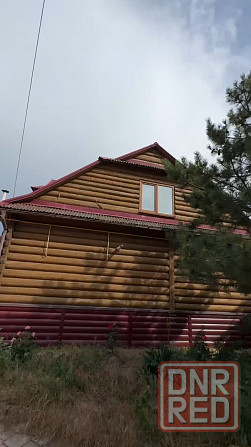 ПрОдаМ ДоМ из сруба в Седово, ПеРваЯ ЛиНиЯ МорЯ. ГосАкт на участок. Новоазовск - изображение 1