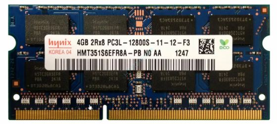 Оперативная память 4Gb Hynix HMT351S6EFR8A-PB DDR3L 1600 SO-DIMM 16chip Донецк
