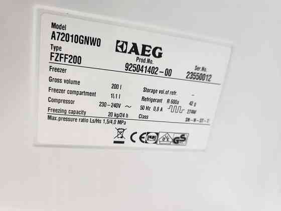 Морозильник AEG No frost Донецк