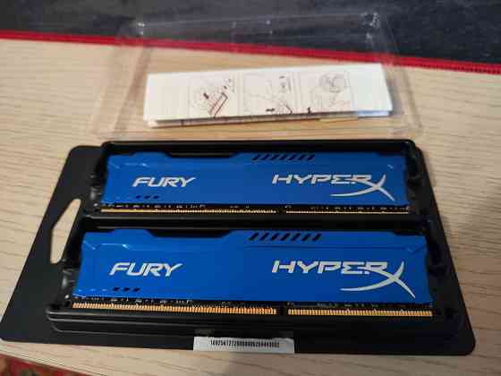 Kingston HyperX FURY DDR3 2x8Gb 1866MHz CL10 Донецк