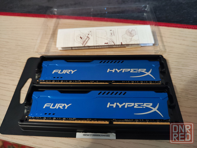 Kingston HyperX FURY DDR3 2x8Gb 1866MHz CL10 Донецк - изображение 1