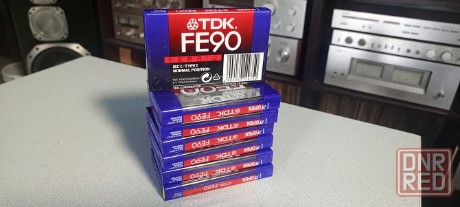 Новые запечатанные аудиокассеты TDK-FE90 Ferric -Type-I. Донецк - изображение 5