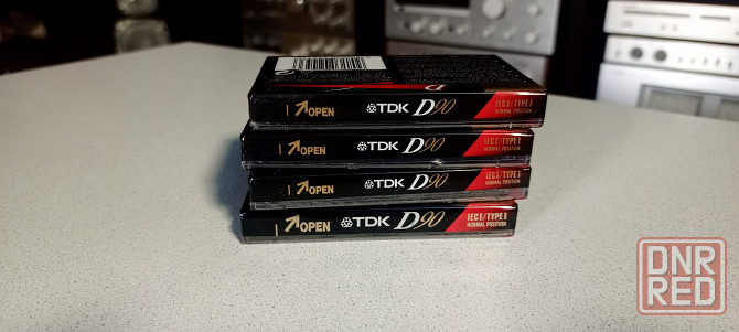 Новые запечатанные аудиокассеты TDK-D90 -Type-I. Донецк - изображение 4