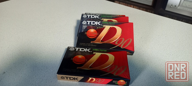 Новые запечатанные аудиокассеты TDK-D90 -Type-I. Донецк - изображение 3