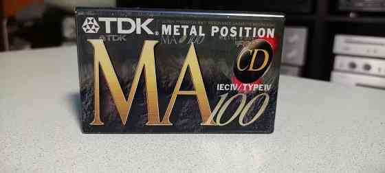 Новая запечатанная аудиокассета TDK-MA100 -Type-IV Донецк