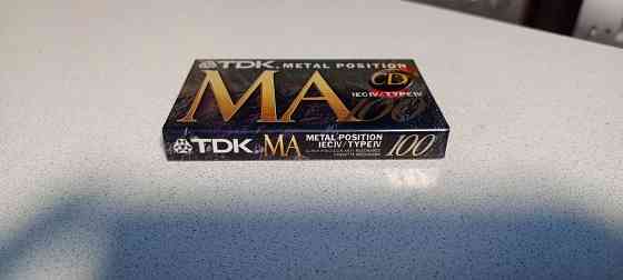 Новая запечатанная аудиокассета TDK-MA100 -Type-IV Донецк