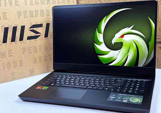 Новый Самый Мощный MSI ALFA RTX 4070,1TB ,2.5K 17.3 Экран Донецк