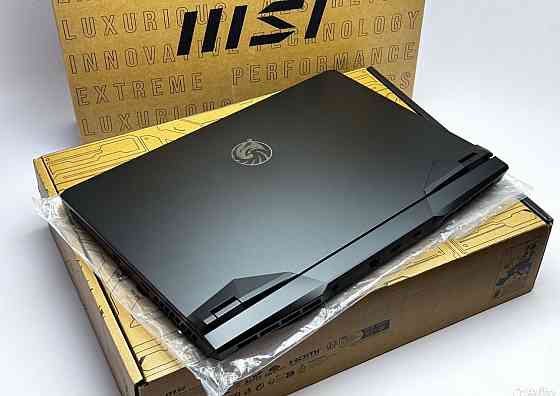 Новый Самый Мощный MSI ALFA RTX 4070,1TB ,2.5K 17.3 Экран Донецк