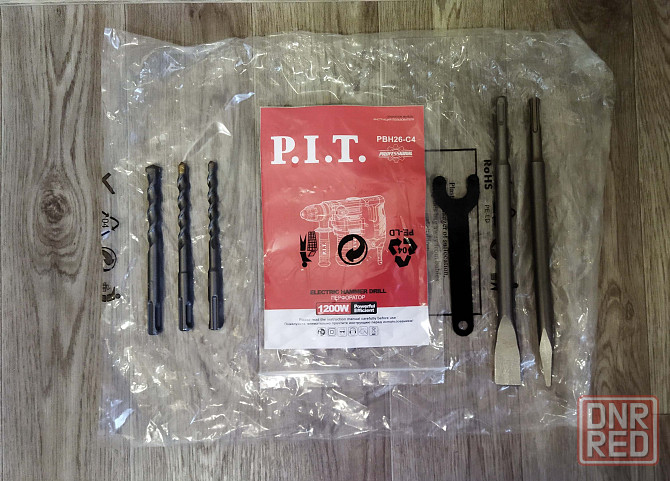 Мощный Перфоратор P.I.T. PBH26-C4 - 1200 Вт 4.7 Дж Донецк - изображение 7