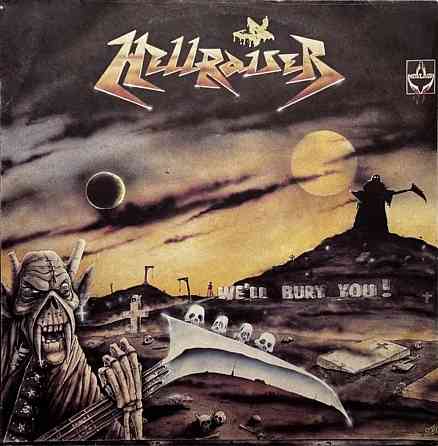 Виниловая пластинка LP "Hellraiser"-"We'll Bury You" Донецк