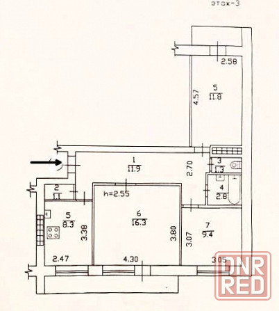 Продажа 3 комн.кв., пр. Дзержинского Донецк - изображение 1