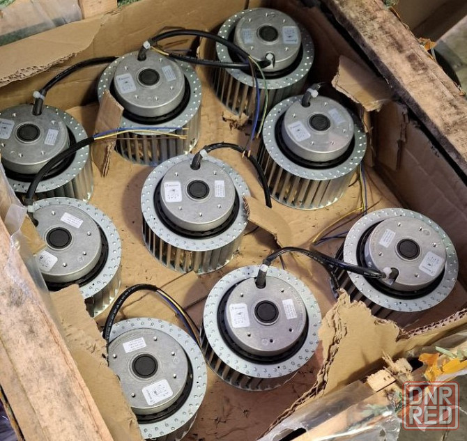 эл.мотор 220 в, 67w, 2470 об/мин. с крыльчаткой Донецк - изображение 1