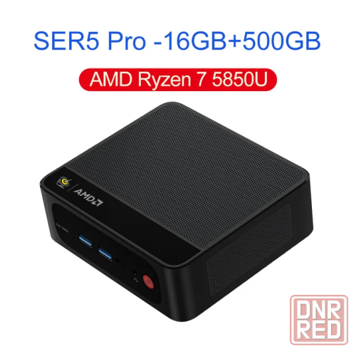 Мини-пк Beelink SER5 Pro, AMD Ryzen 7 5850U, 16 Gb DDR4, SSD 500Gb, Windows 11 Макеевка - изображение 3