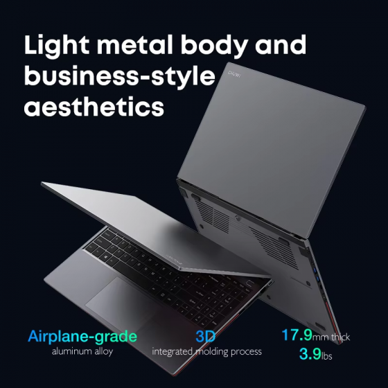Ноутбук CHUWI CoreBook XPro 15.6" 1920x1080 Intel Core i5 12450H, 16Gb RAM, 512Gb SSD, серый Макеевка