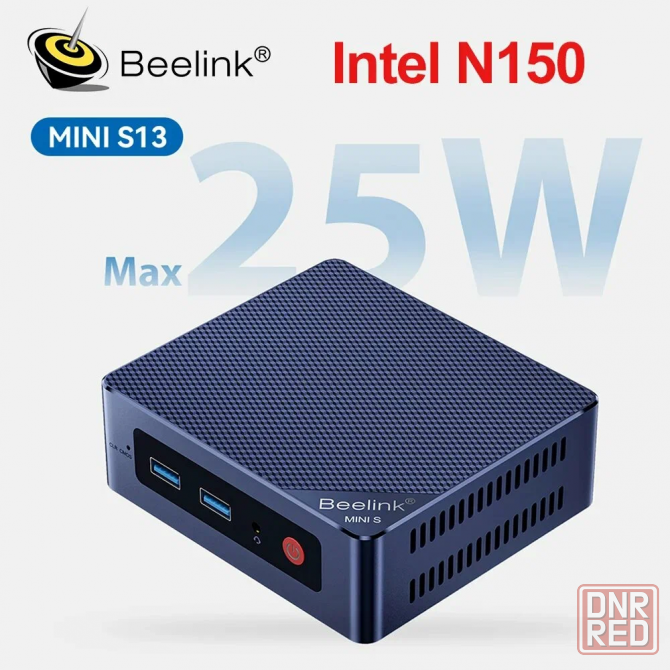 Мини-пк Beelink S13, Intel N150, Озу 16 гб, SSD 500 гб, Windows 11 Pro, Wi-Fi 6, Bluetooth 5,2 Макеевка - изображение 1