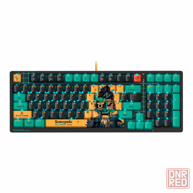 Игровая механическая клавиатура A4Tech Bloody AT98 Renegade, игровые клавиши, подсветка LED (AT98) Макеевка - изображение 8