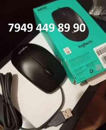 Новая проводная Мышь Logitech М90. Макеевка