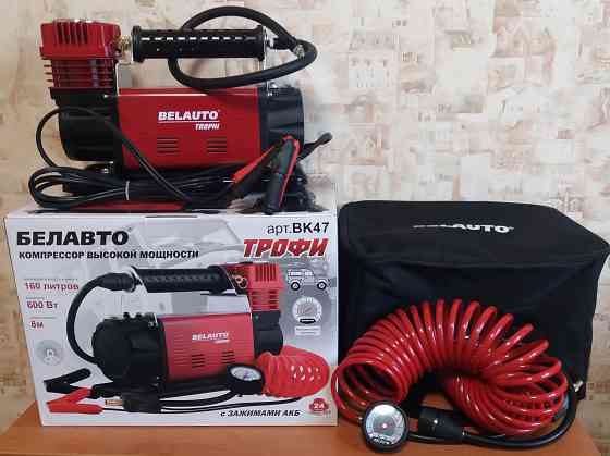 Компрессор автомобильный Belauto трофи BK47 160 л/мин, 600 Вт Донецк