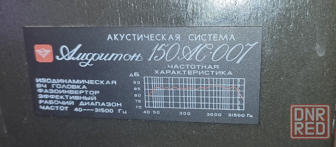 Акустическая система Амфитон 150АС-007 Донецк - изображение 1