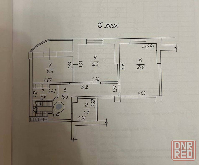 Продажа квартиры в 2-х уровнях Новостройки 154 м2 Бестужева Донецк - изображение 8