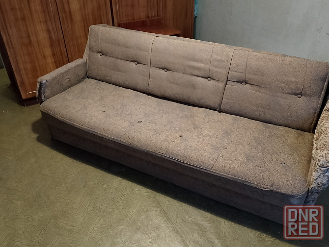 Продам диван раскладной + кресло Донецк - изображение 1