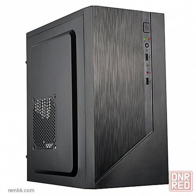 Корпус detech c5013, без бп, черный | Гарантия Макеевка - изображение 1