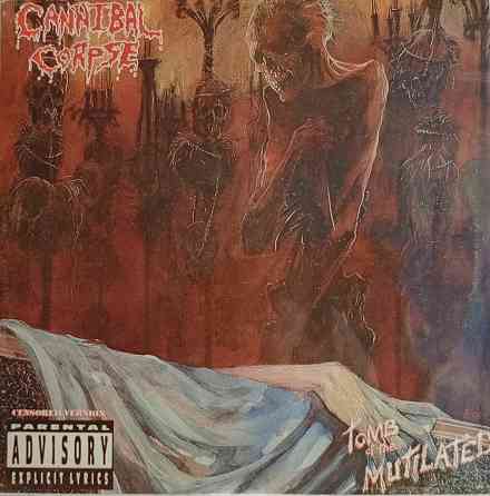 Виниловая пластинка LP "Cannibal Corpse" -"Tomb of the Mutilated" Донецк