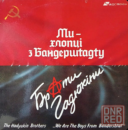 Виниловая пластинка LP "Браты Гадюкины" -"Ми-Хлопци з Бандерштату" Донецк - изображение 1