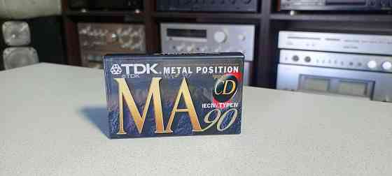 Запечатанная аудиокассета TDK-MA90 -Type-IV Донецк