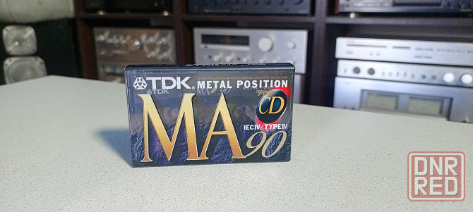 Запечатанная аудиокассета TDK-MA90 -Type-IV Донецк - изображение 1