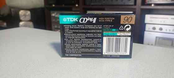 Запечатанная аудиокассета TDK-CDing-II90 -Type-II Донецк