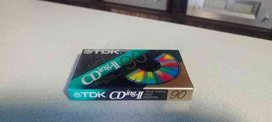 Запечатанная аудиокассета TDK-CDing-II90 -Type-II Донецк