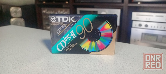Запечатанная аудиокассета TDK-CDing-II90 -Type-II Донецк - изображение 1