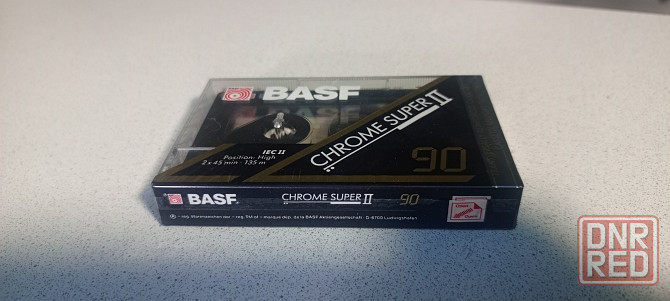 Запечатанная аудиокассета Basf-Chrome Super II 90 Донецк - изображение 3